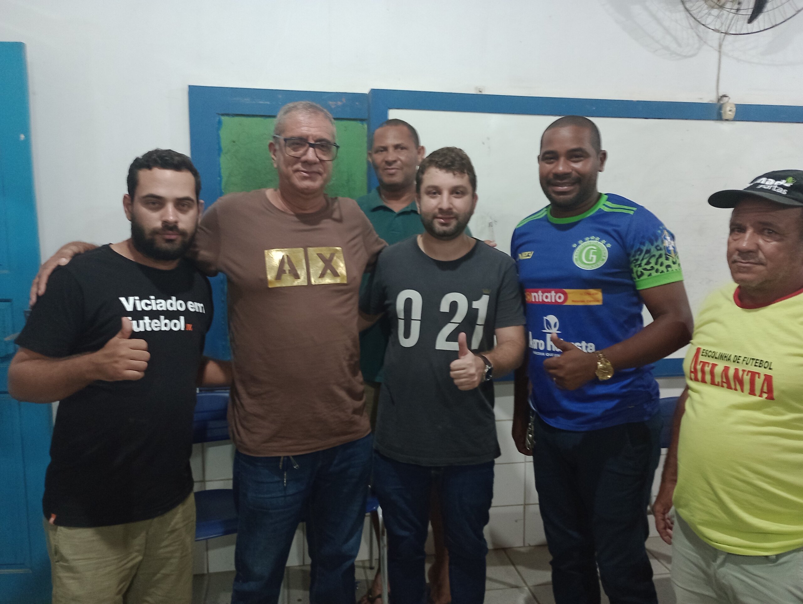 Nova diretoria da LFI junto ao secretario de Esporte e Cultura Gustavo Souto D. Oliveira scaled