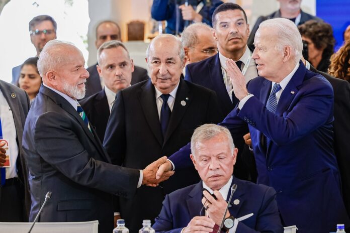 na-cupula-do-g7,-lula-volta-a-defender-a-taxacao-dos-super-ricos-e-ia-com-cara-do-sul-global
