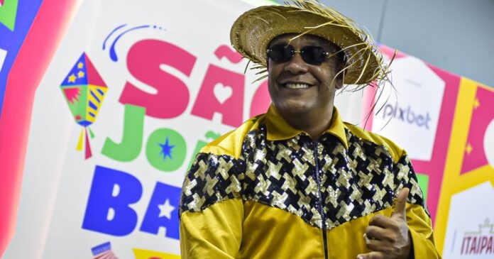 “me-sinto-muito-bem-nesse-lugar,-tanto-quanto-no-carnaval”,-diz-marcio-victor-no-sao-joao-da-bahia
