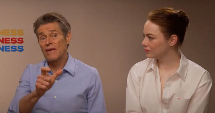 jovem-pan-entrevista-emma-stone-e-willem-dafoe,-estrelas-do-filme-‘tipos-de-gentileza’