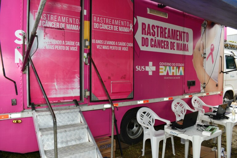 Carreta do Rastreamento do Câncer de Mama estará em Alcobaça entre os dias 20/07 e 01/08