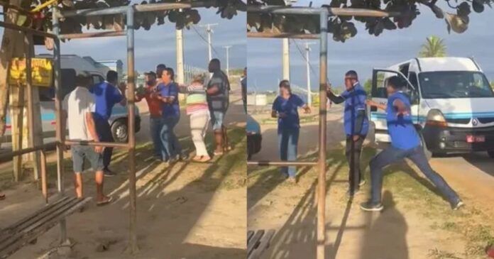 video:-motorista-e-agredido-por-colega-apos-disputa-por-passageiro-no-interior-baiano