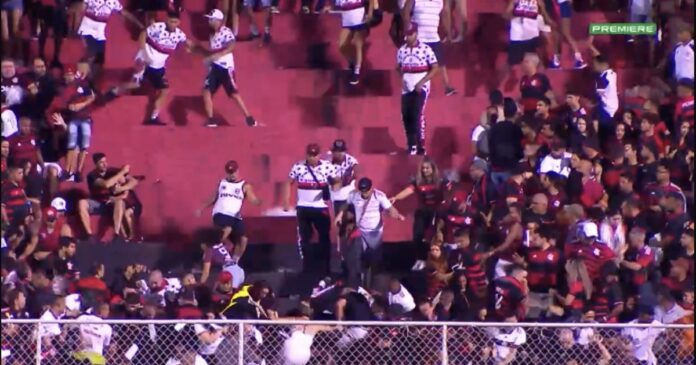 membros-da-torcida-do-flamengo-se-agridem-no-duelo-contra-o-vitoria-no-barradao