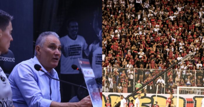 “o-barradao-pulsa”:-tite-se-torna-mais-um-adversario-a-exaltar-torcida-do-vitoria