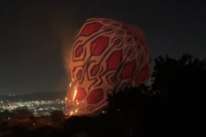 video:-balao-pega-fogo-no-ar-e-cai-sobre-arvores-do-parque-ibirapuera