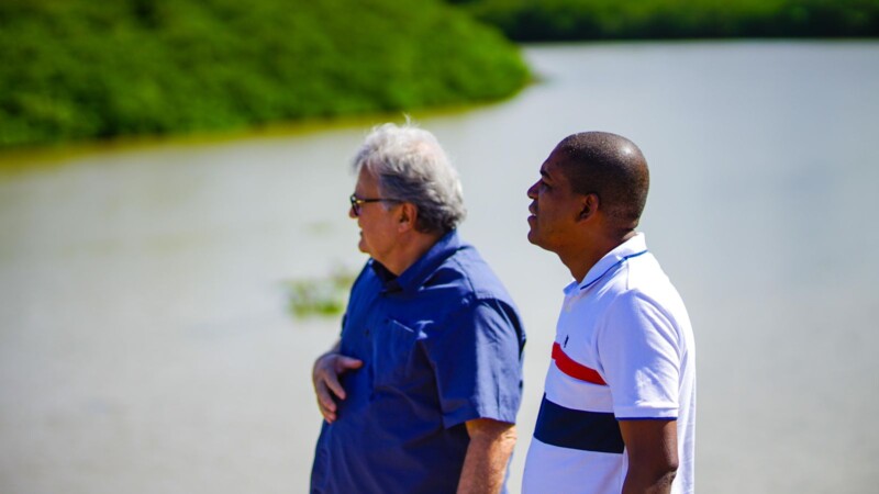 Visita tenica dos engenheiros responsaveis pela construcao da nova ponte sobre o Rio Jucurucu em Prado 4
