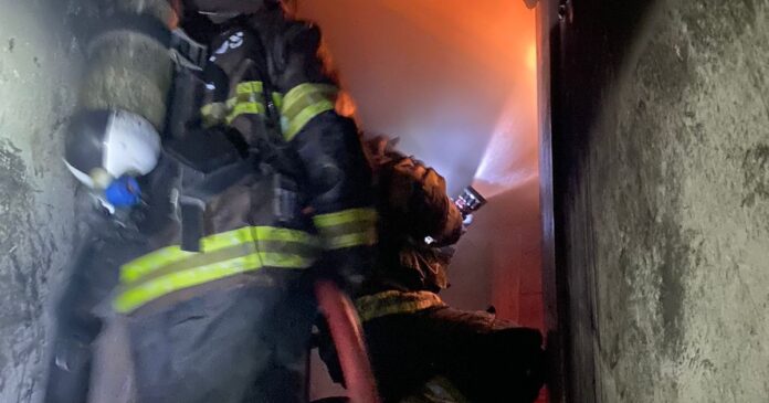 predio-no-centro-de-cidade-baiana-sofre-incendio;-cachorro-foi-resgatado