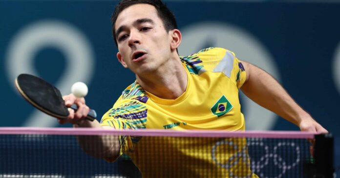paris-2024:-hugo-calderano-sofre-reves-na-semifinal-e-jogara-pelo-bronze-no-tenis-de-mesa