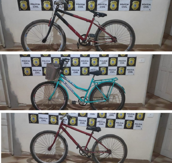 policia-civil-recupera-bicicletas-furtadas-e-apreende-tres-adolescentes-em-posto-da-mata