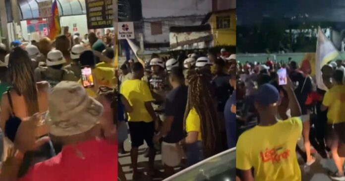 video:-conflito-entre-equipes-de-candidatos-suica-e-leokret-marca-a-parada-gay-em-pernambues