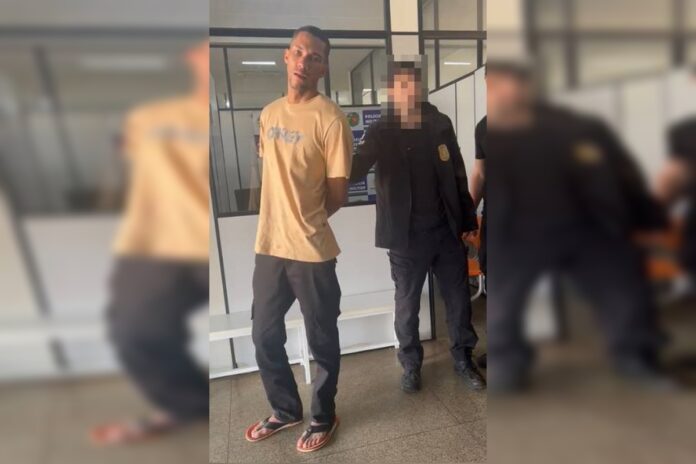 veja-momento-que-feminicida-preso-no-entorno-chega-a-delegacia-no-df