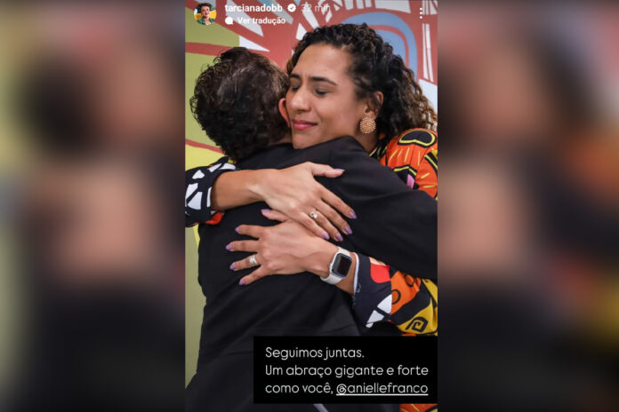 presidente-do-banco-do-brasil-publica-foto-em-apoio-a-anielle-franco
