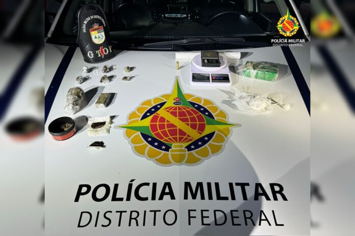 pmdf-prende-traficante-com-maconha,-cocaina-e-haxixe