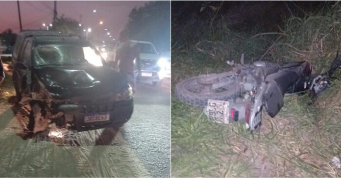acidente-fatal-na-br-367:-motociclista-morre-em-colisao-com-picape-em-coroa-vermelha