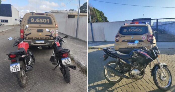 policia-militar-recupera-4-motocicletas-roubadas-em-feira-de-santana