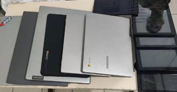 policia-militar-recupera-notebooks-e-tablets-furtados-de-colegio-estadual-no-sudoeste