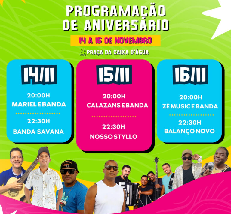 Confira a programação especial para comemorar os 252 anos de Alcobaça