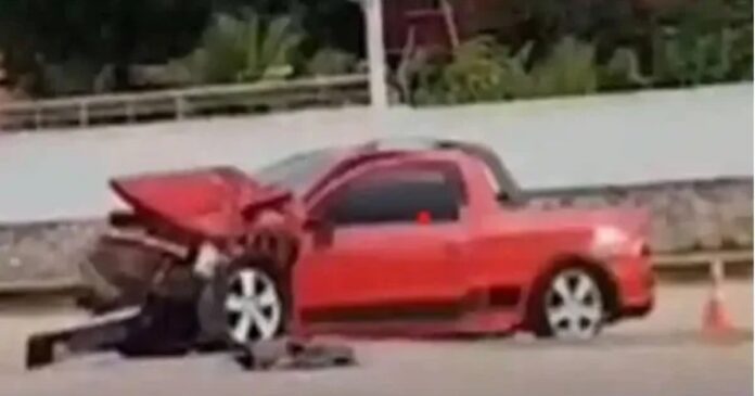 motorista-morre-em-batida-entre-picape-e-onibus-em-trecho-da-br-324-no-interior-baiano