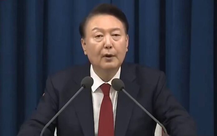presidente-da-coreia-do-sul-se-manifesta-apos-revogacao-de-lei-marcial