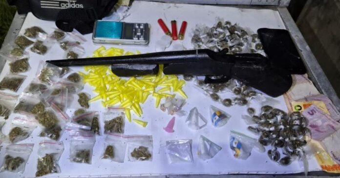 policia-militar-apreende-escopeta-e-drogas-apos-confronto-armado-no-bairro-da-paz
