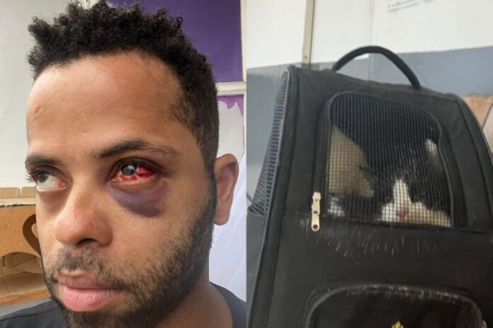 homem-acusa-pms-de-racismo-e-agressoes-durante-passeio-com-gatos