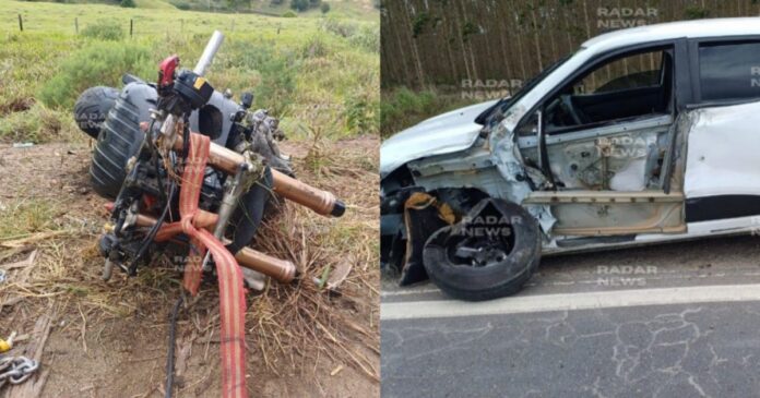 acidente-fatal-na-br-101:-motociclista-morre-e-passageira-fica-gravemente-ferida-em-eunapolis