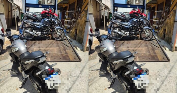 tres-motos-com-restricao-de-roubo-sao-recuperadas-no-bairro-de-sussuarana,-em-salvador
