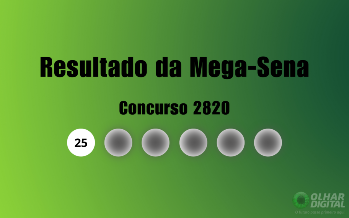 mega-sena-2820:-veja-resultado-de-hoje,-sabado-(25)