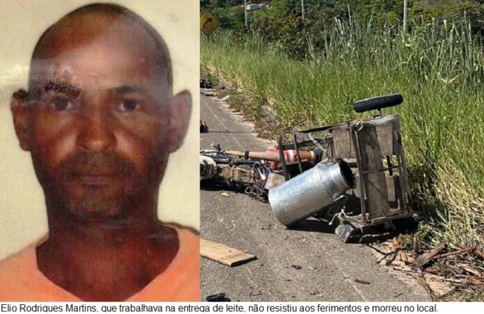 tragedia-na-br-101:-acidente-com-carrocinha-de-leite-deixa-morto-e-ferido-em-nova-vicosa