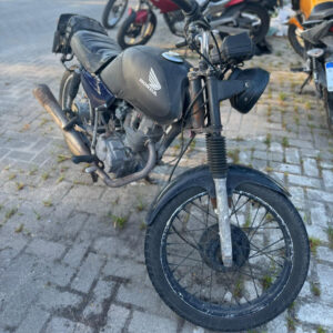 moto apreendida em porto seguro