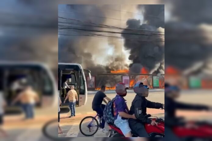 queda-de-aviao:-incendio-provocou-densa-coluna-de-fumaca-na-area.-veja