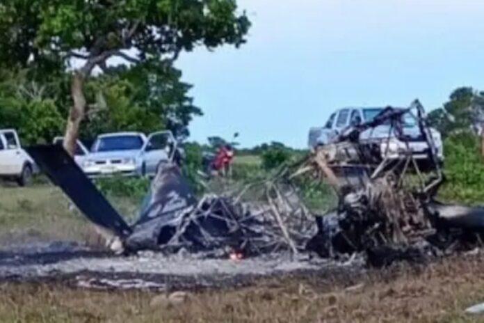 desastre-aereo:-aviao-cai,-explode-e-provoca-morte-no-sul-da-bahia