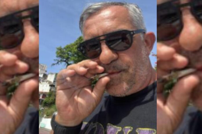 policial-preso-por-elo-com-pcc,-bombom-enviou-foto-fumando-maconha
