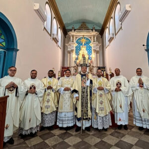Celebracoes religiosas no novenario de Nossa Senhora da Purificacao em Prado 3
