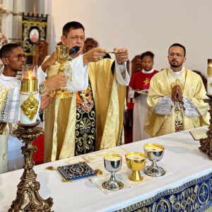 Celebracoes religiosas no novenario de Nossa Senhora da Purificacao em Prado 4