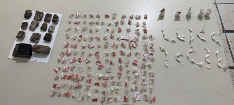 Polícia prende acusado de traficar drogas em Nova Viçosa