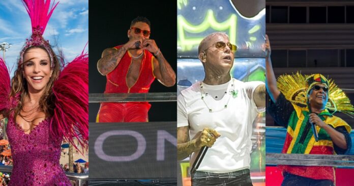 segunda-de-carnaval-tem-ivete,-tony-salles,-igor-kannario-e-psirico;-confira-programacao-completa