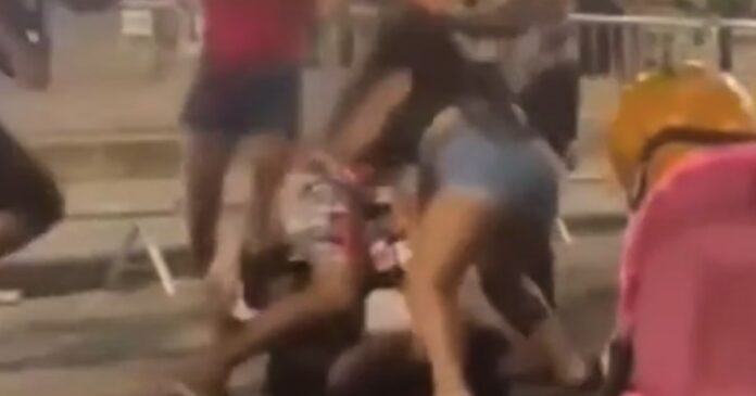 video:-mulher-tem-dedo-decepado-por-mordida-durante-briga-no-litoral-de-sao-paulo