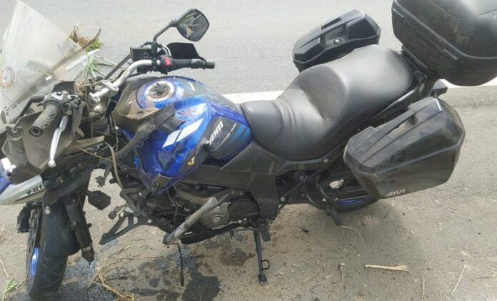 acidente-grave-na-br-101:-pneu-de-caminhao-causa-colisao-e-deixa-motociclistas-feridos