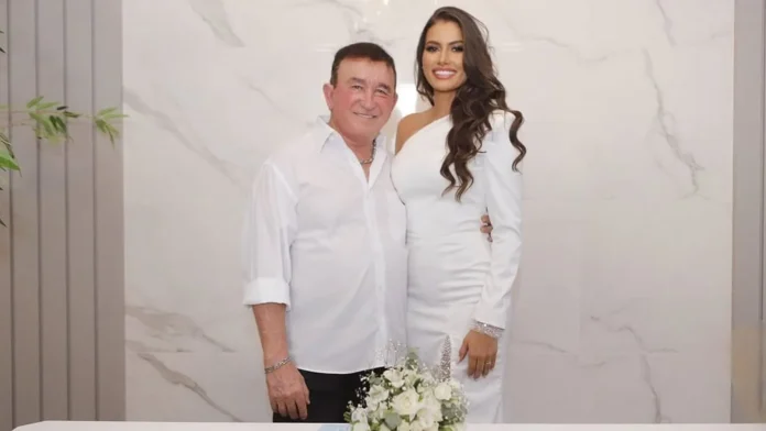 amado-batista-e-miss-calita-franciele-se-casam-no-civil