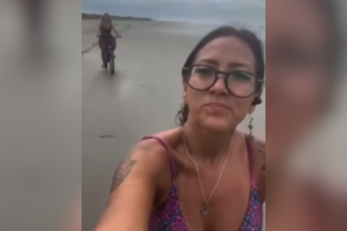 morre-mulher-atropelada-por-charrete-na-praia-durante-passeio-de-bike