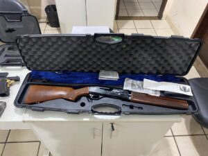 Armas apreendidas em Posto da Mata e Nova Vicosa 1