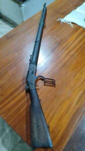 Armas apreendidas em Posto da Mata e Nova Vicosa 2