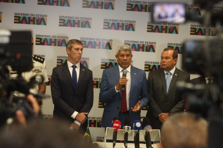 Governador Jerônimo Rodrigues anuncia mudanças na cúpula da Segurança Pública na Bahia