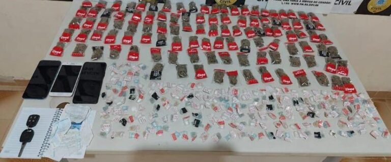 Preso acusado de traficar drogas em Nova Viçosa
