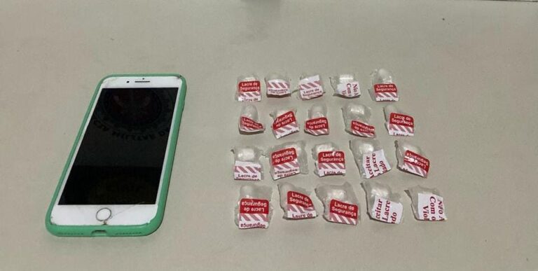 Polícia apreende prende acusado de tráfico com cocaína em Nova Viçosa e Posto da Mata