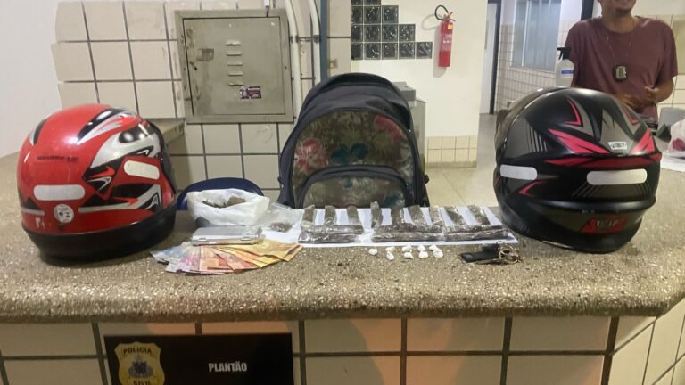Casal é preso em Teixeira de Freitas por tráfico de drogas