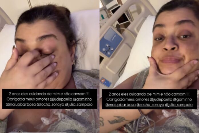 preta-gil-grava-video-de-hospital-e-agradece-amigos:-“nao-cansam”