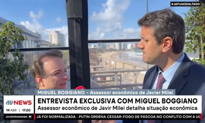 assessor-economico-de-milei-detalha-situacao-financeira-do-pais-e-relacao-com-trump