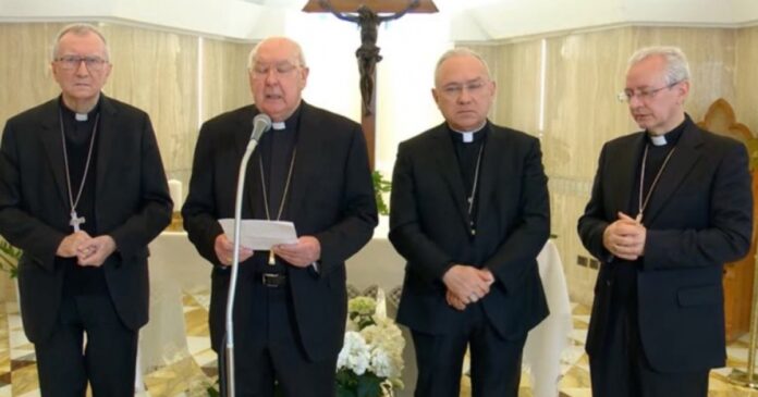 video:-veja-momento-do-anuncio-da-morte-do-papa-francisco